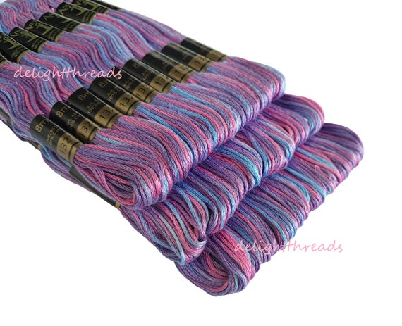 1345: Anchor Stranded Multi Coloured Cotton Skein - 8m 1345: Anchor Stranded Multi Coloured Cotton Skein - 8m