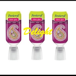 30 ml/1 oz Fevicryl Pidiliet Stof Lijm Textiel zomen Lijm Bond Ambachtelijk naaien Geen steek Sterke lijm