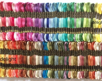 100 Anchor Embroidery Thread/Floss / Skeins in 100 Different Colors "SET- 2"