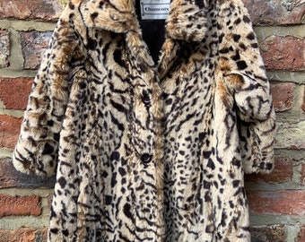 Leopard swing coat sale