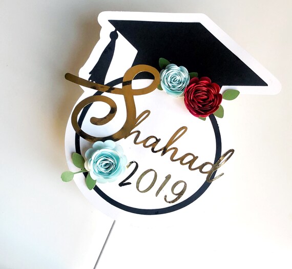 Graduation cake topper graduation Party Decorations Etsy