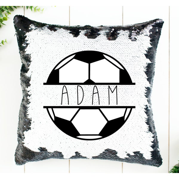 Soccer Pillow Etsy