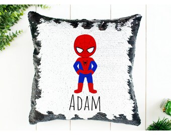 boys sequin cushion