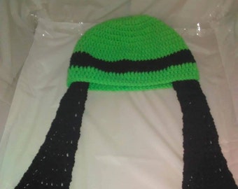Crochet Goofy Hat. Goofy Beanie With 