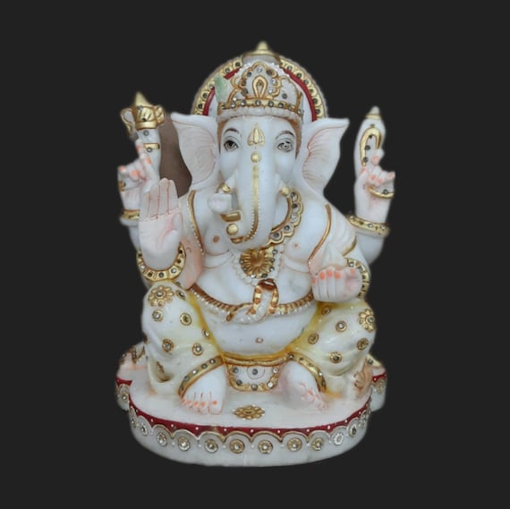 ガネーシャ像 手彫り