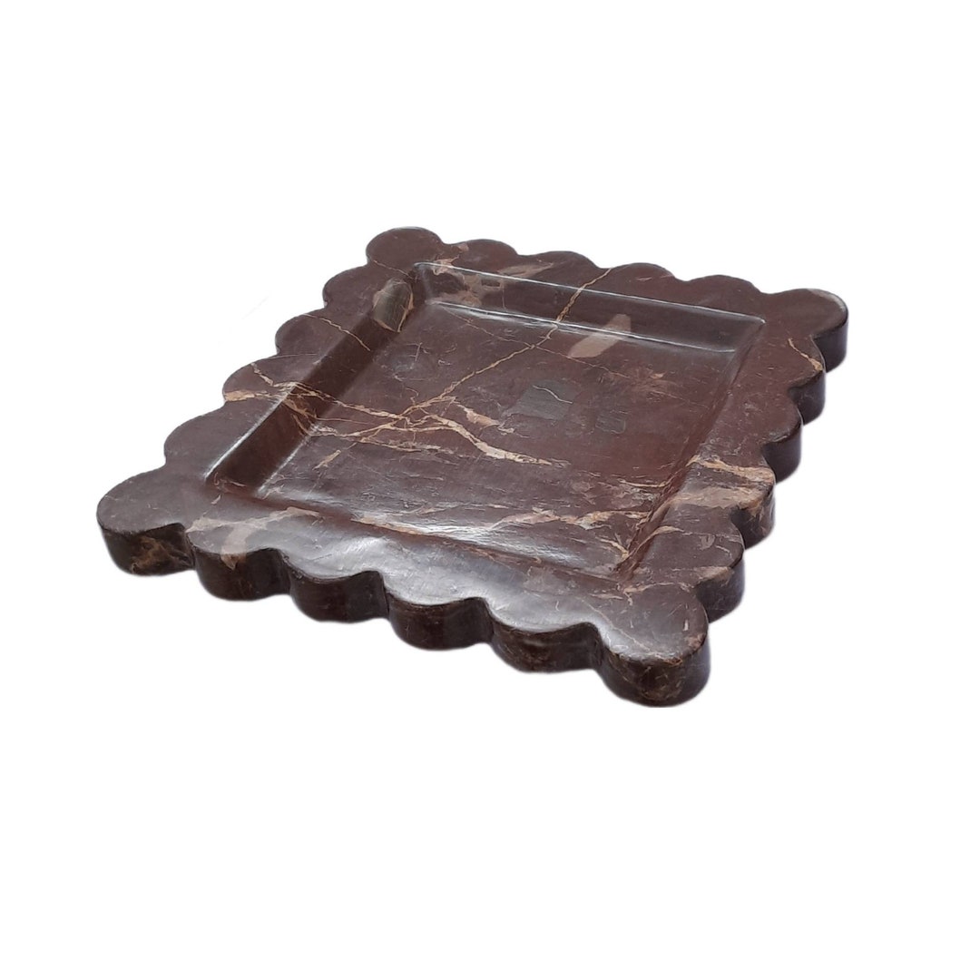 Decorative, Marble Tray, Marble Bowl Tray, Marble Vanity Tray, Jewelry