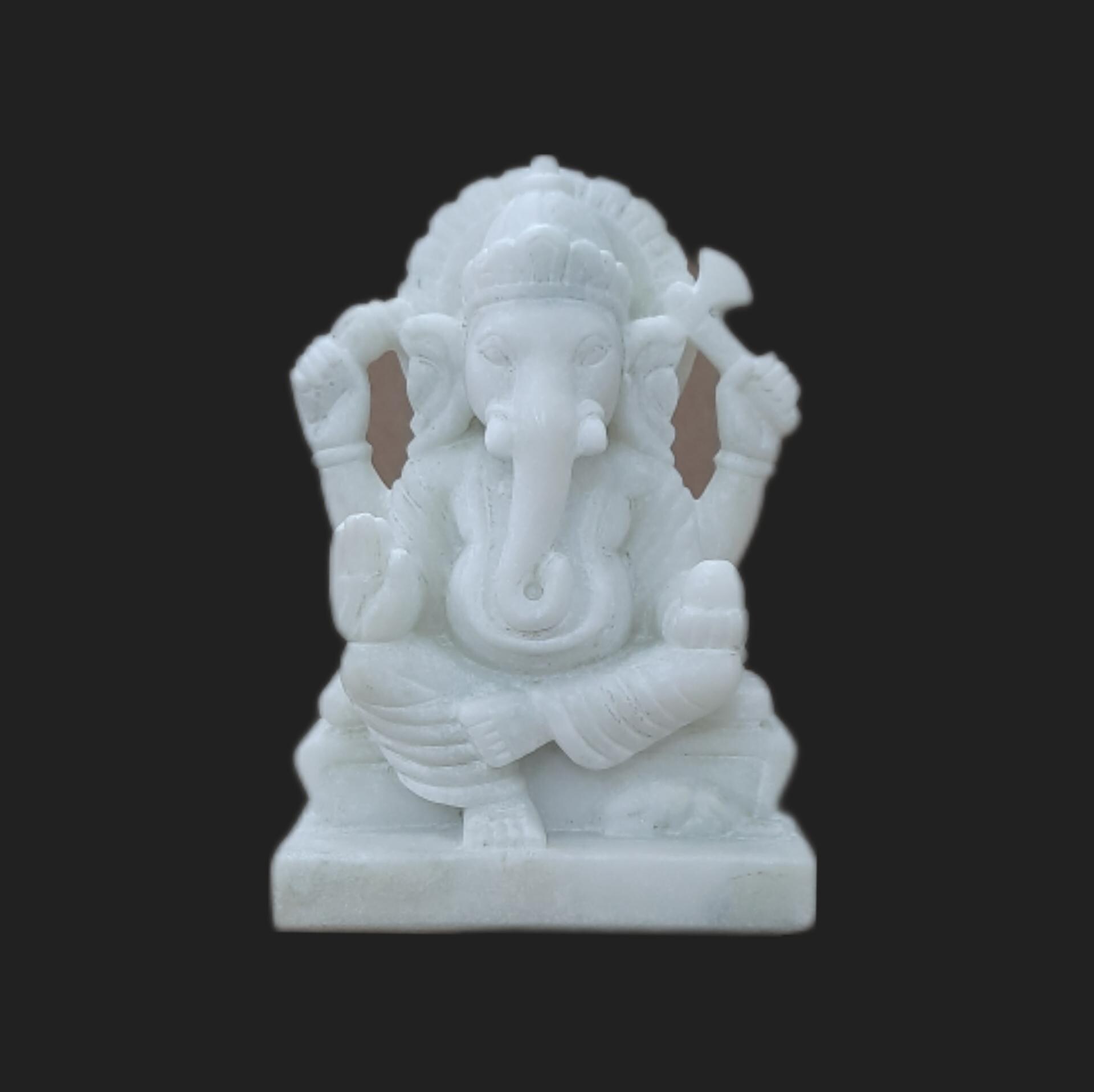 Marble Ganesh Statue, Ganesh Idol Hindu god Ganesh Festival, Ganpati Puja Hand carved Ganesh Puja, Religious Gift, Spiritual Gift