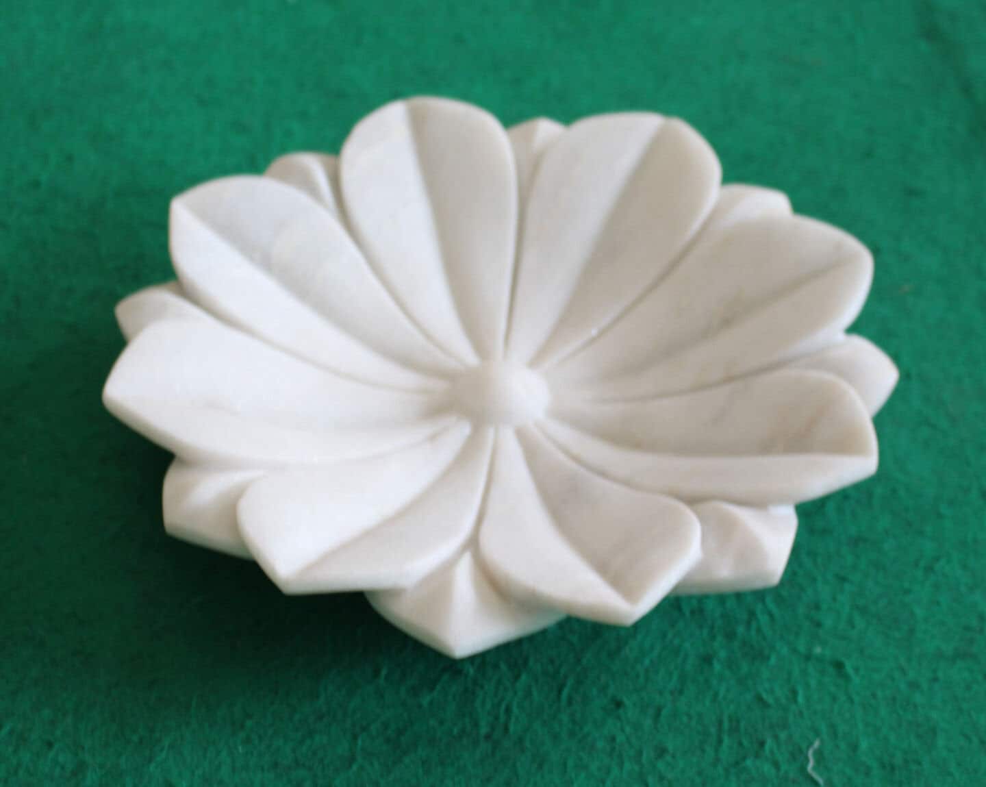 Decorative Marble Bowls, Tray, Lotus Bowl, Hand Carved Stone Bowl ...