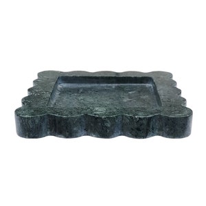 Elegant Marble Vanity Tray - Decorative Jewelry & Home Decor Plate
