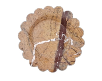 Bandeja de Mármore Decorativa, Bandeja de Vela de Mármore, Bandeja de Vaidade de Mármore, Bandeja de Jóias, Bandeja Decorativa, Bandeja Otomana, decoração de casa, Presente,