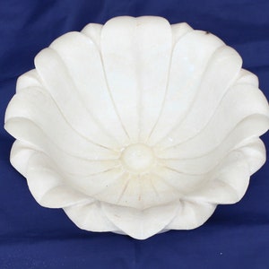 Floral Marmor Schüssel Blume, Marmor Urli, dekorative Schüssel, Wohnkultur Schüssel Blumenschale, Geschenk