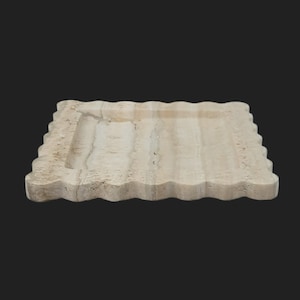 Marble Travertine Tray,  Decorative Tray, Travertine Vanity Tray, Jewelry Tray,  Decorative Tray, home decor Gift, marble home decor