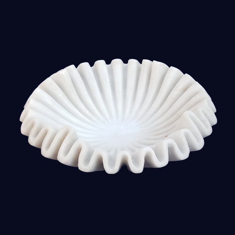 Decorative Marble Fruit Bowl Large Marble Bowl Hand Carved Etsy