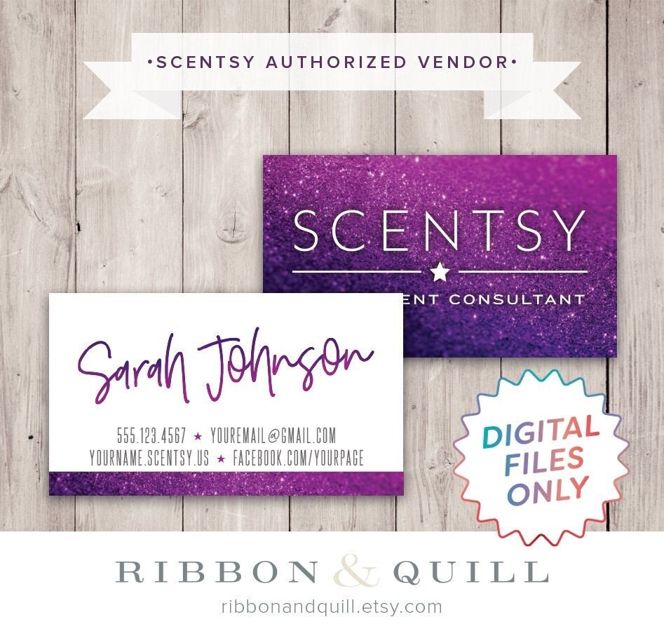 Scentsy Business Card Template