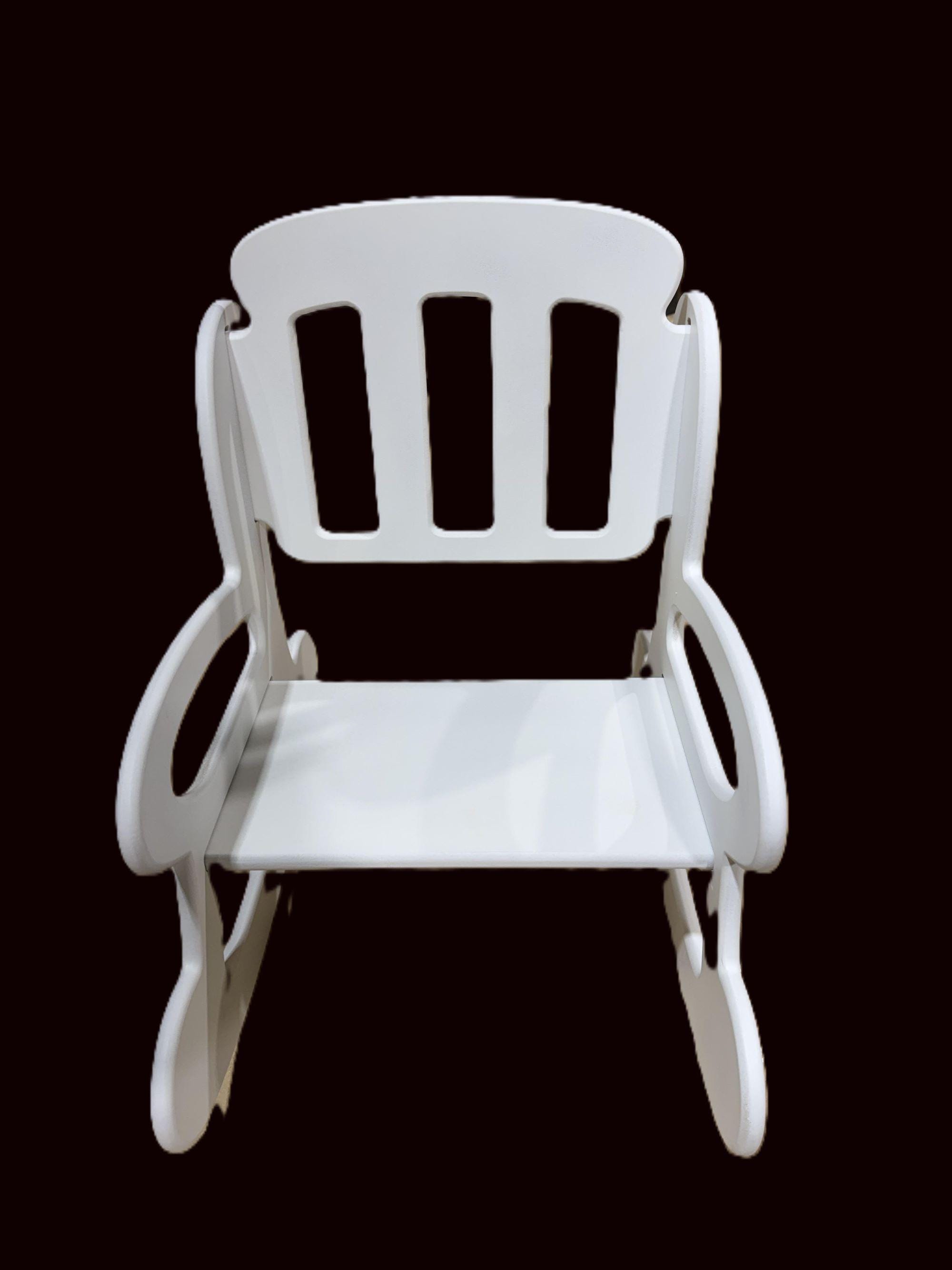 Arch Rocking Chair Hand Painted Personalized Wood Rocking Chair Arch Top or Slat Back ...