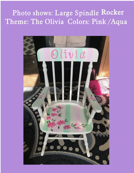 personalized rocking chair for baby