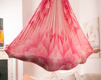 Pink Lotus Aerial Yoga Hammock Kit