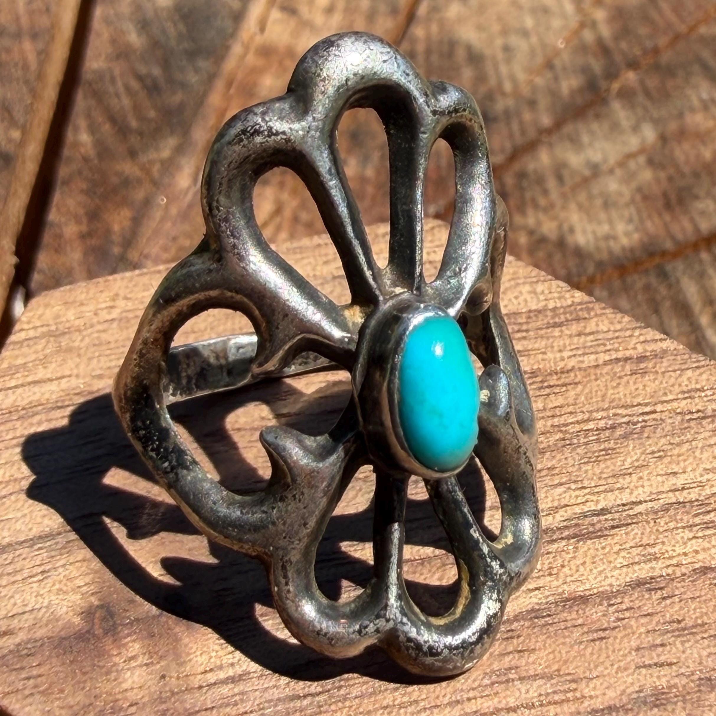 Vintage Navajo Sandcast - Etsy