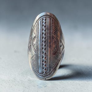 Vintage Sterling Tuareg Ring - Etsy