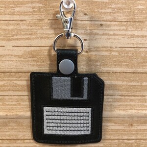 Floppy Disk Keychain