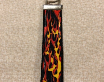 Flames Key Fob