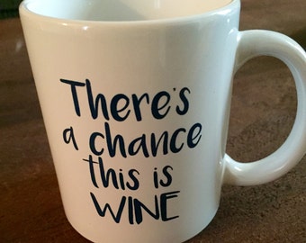 There's a chance this is WINE, White Ceramic Coffee or Tea Mug