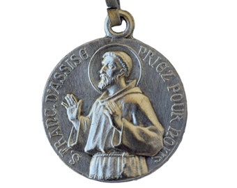 Saint Francis of Assisi Medal by Penin Poncet
