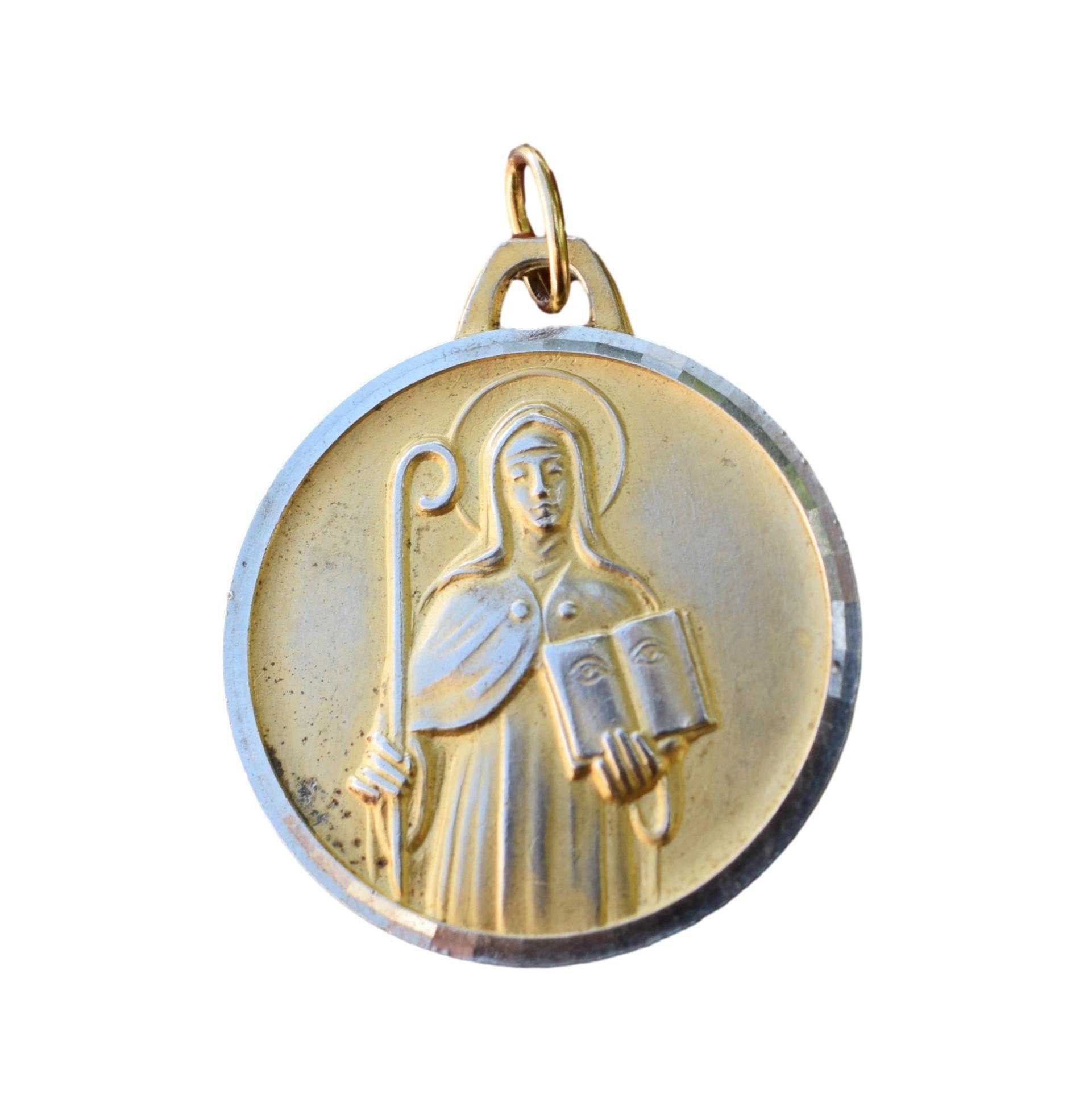 Médaille Vintage Sainte Odile