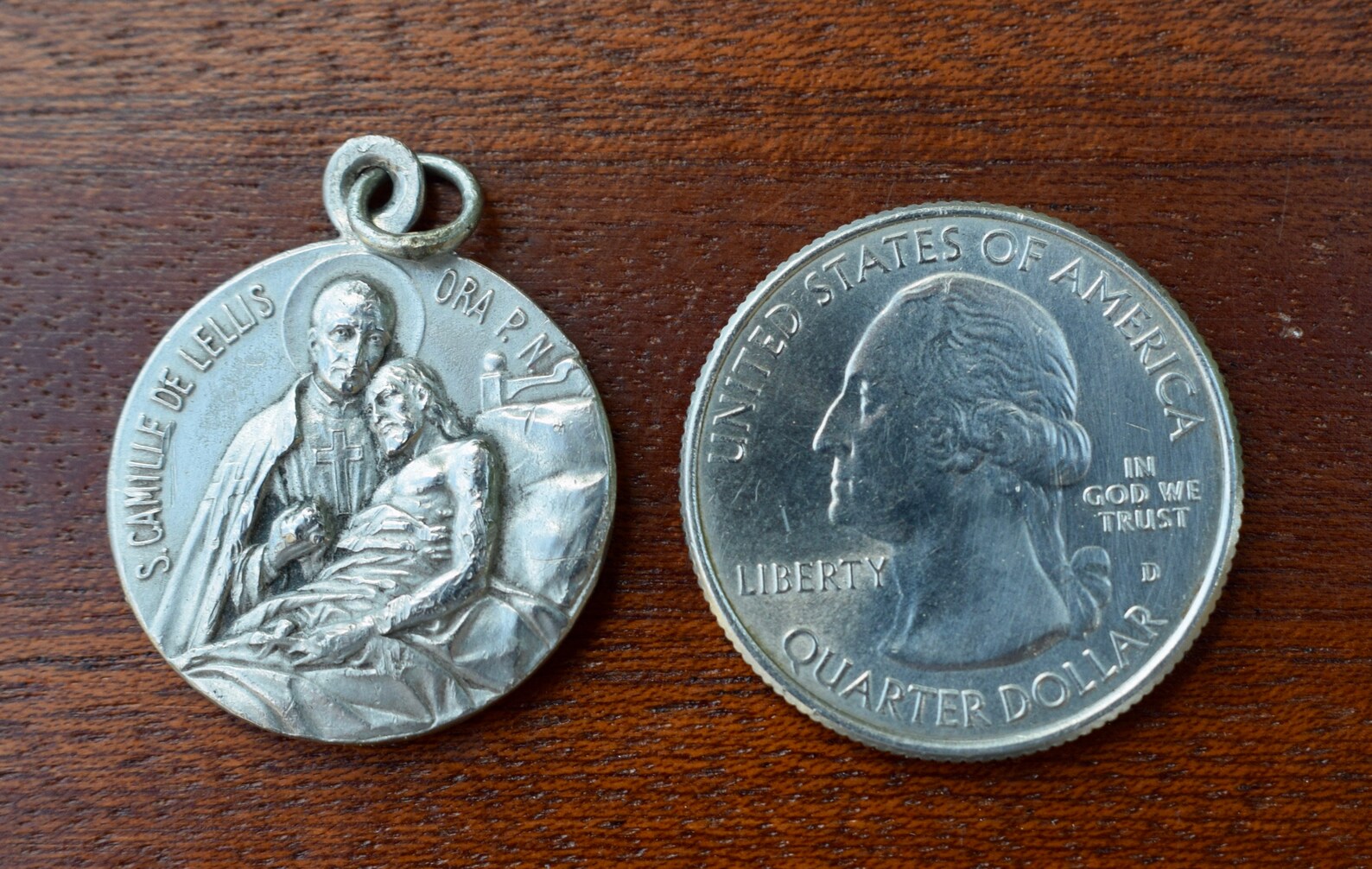 Saint Camillus of Lellis Medal Patron of Sicks Etsy