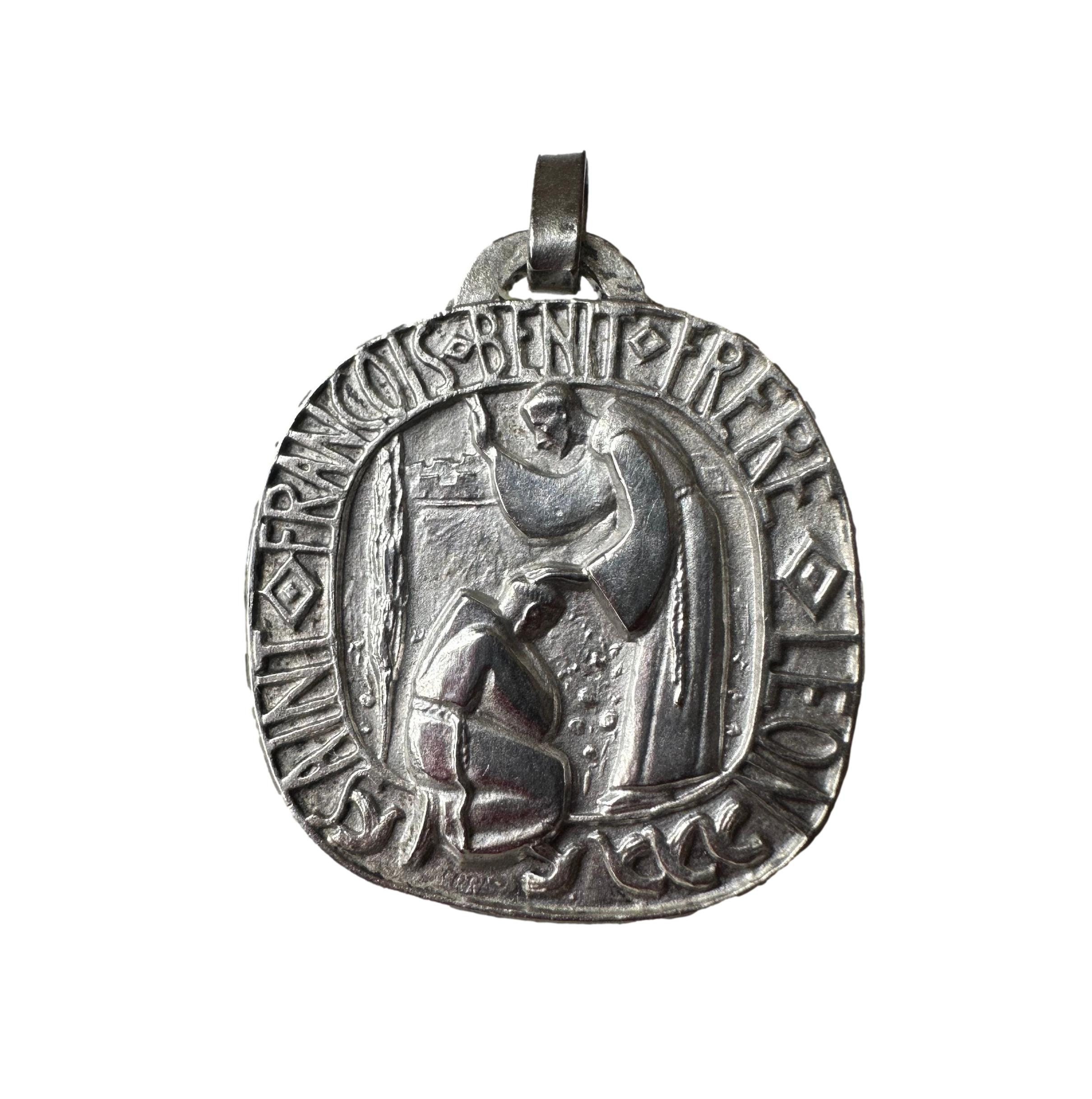 アッシジの聖フランチェスコがレオン兄弟を祝福する ミシェル