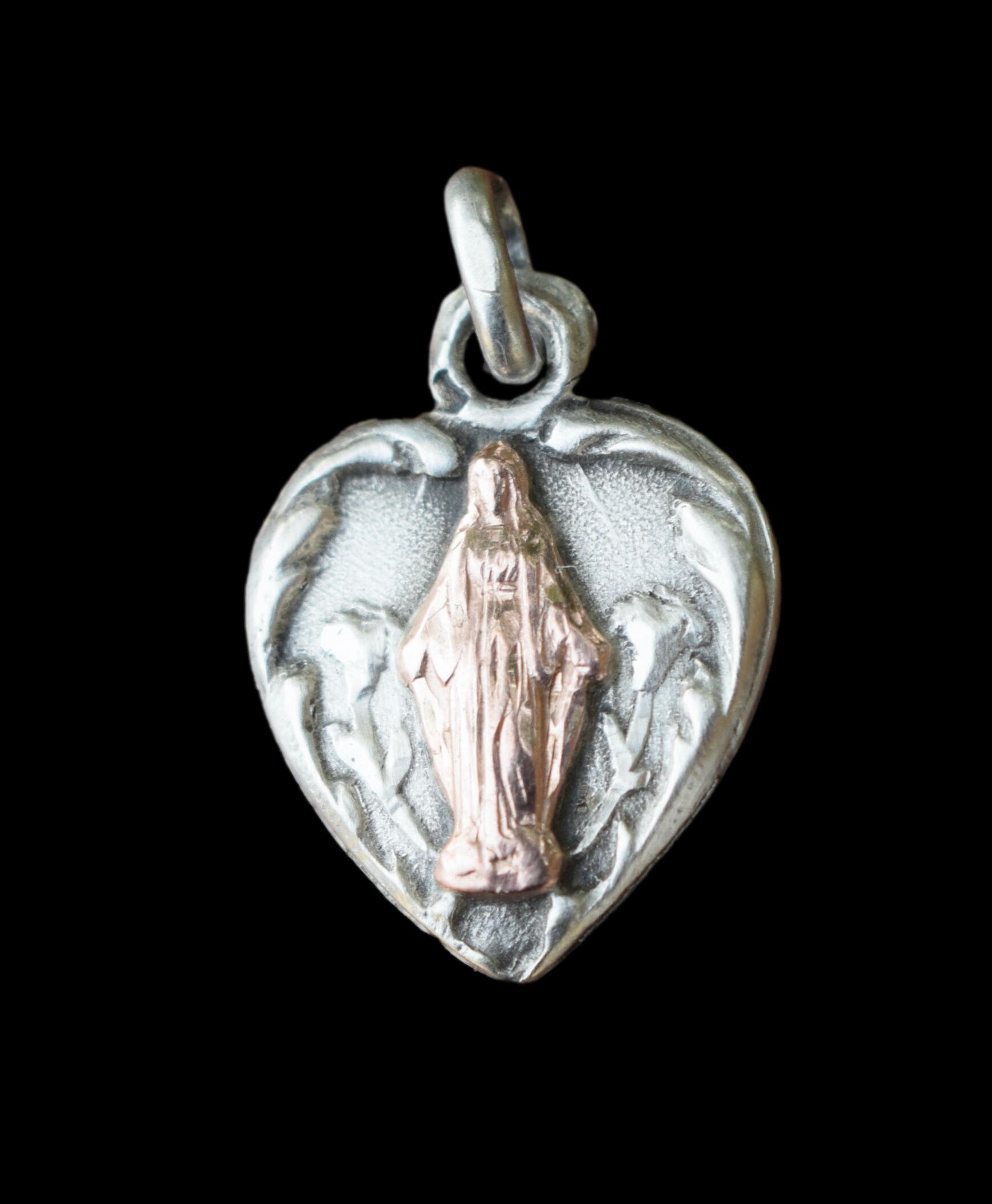Médaille Miraculeuse Argent Sterling et Or