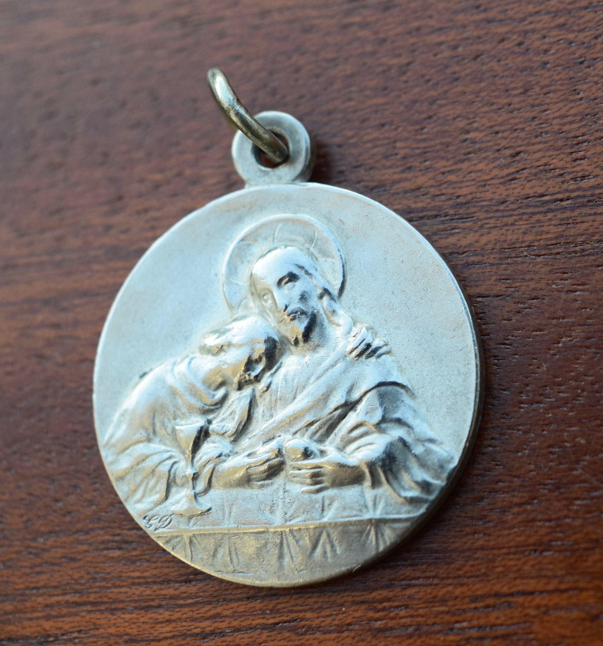 Médaille Communion Eucharistie Vin de Calice