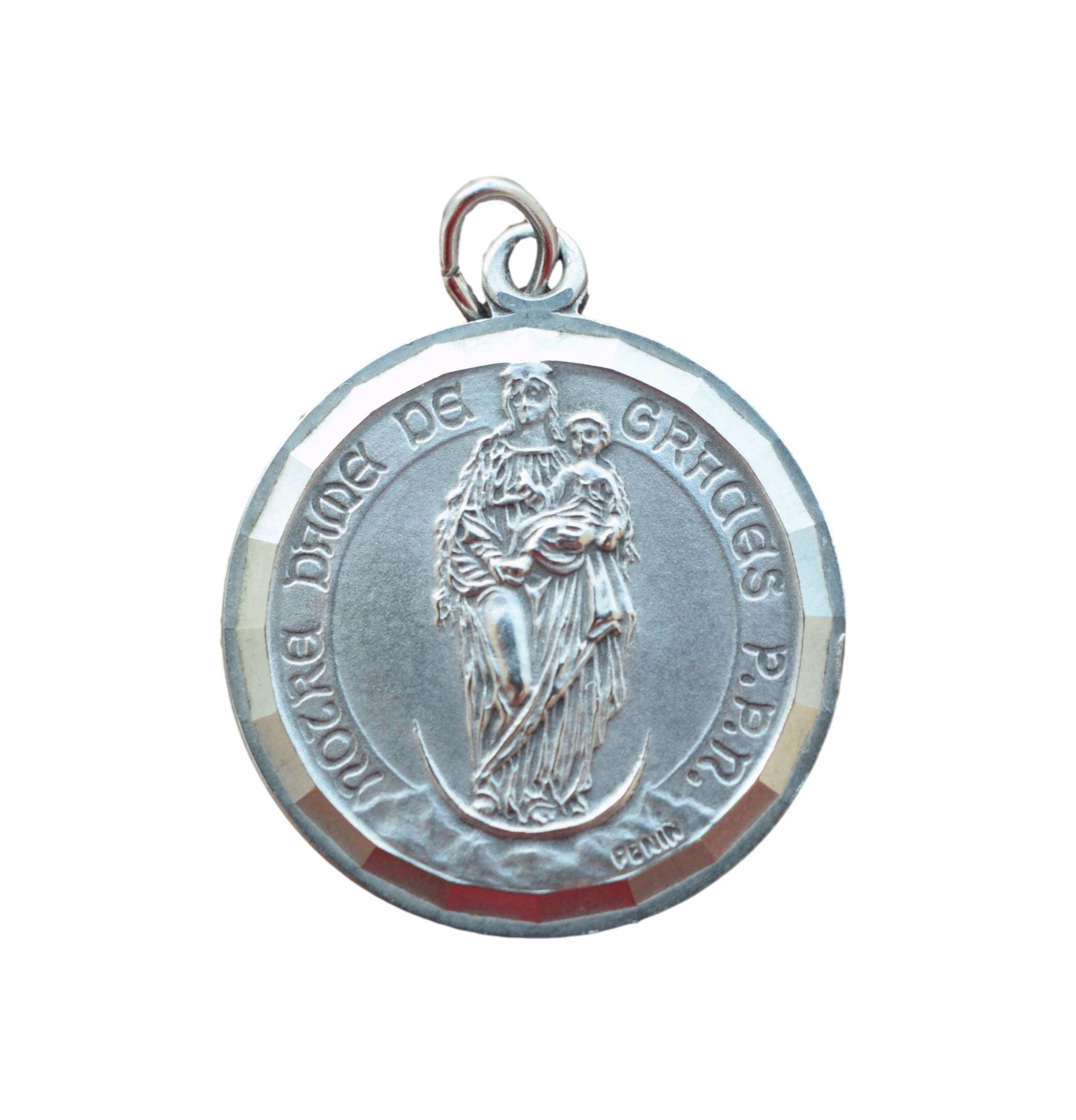Médaille Notre-Dame de La Garde Par Penin Français Pendentif Religieux