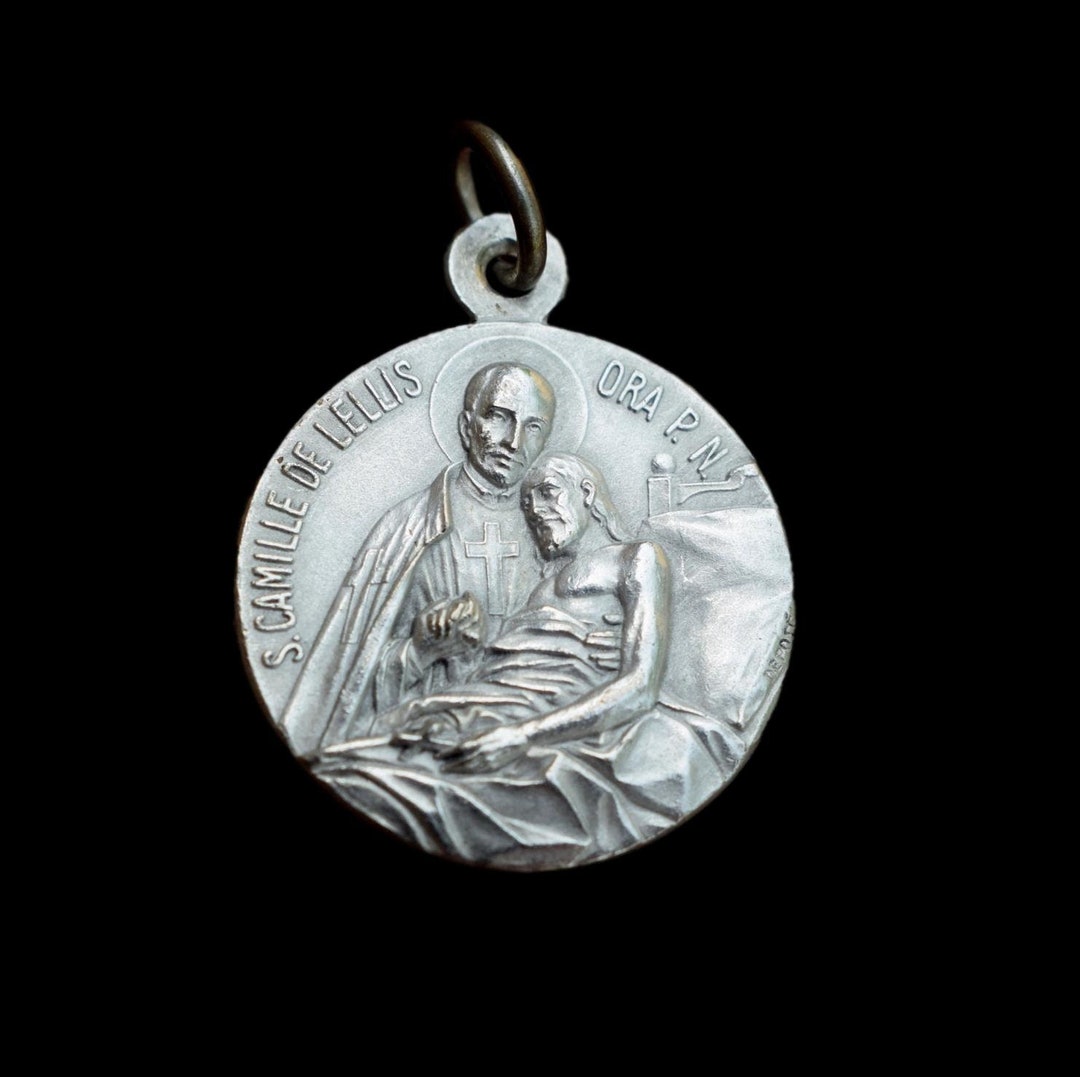 Saint Camillus of Lellis Medal Patron of Sicks Etsy