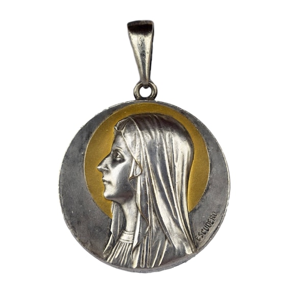 Pendentif médaillon lourd - France