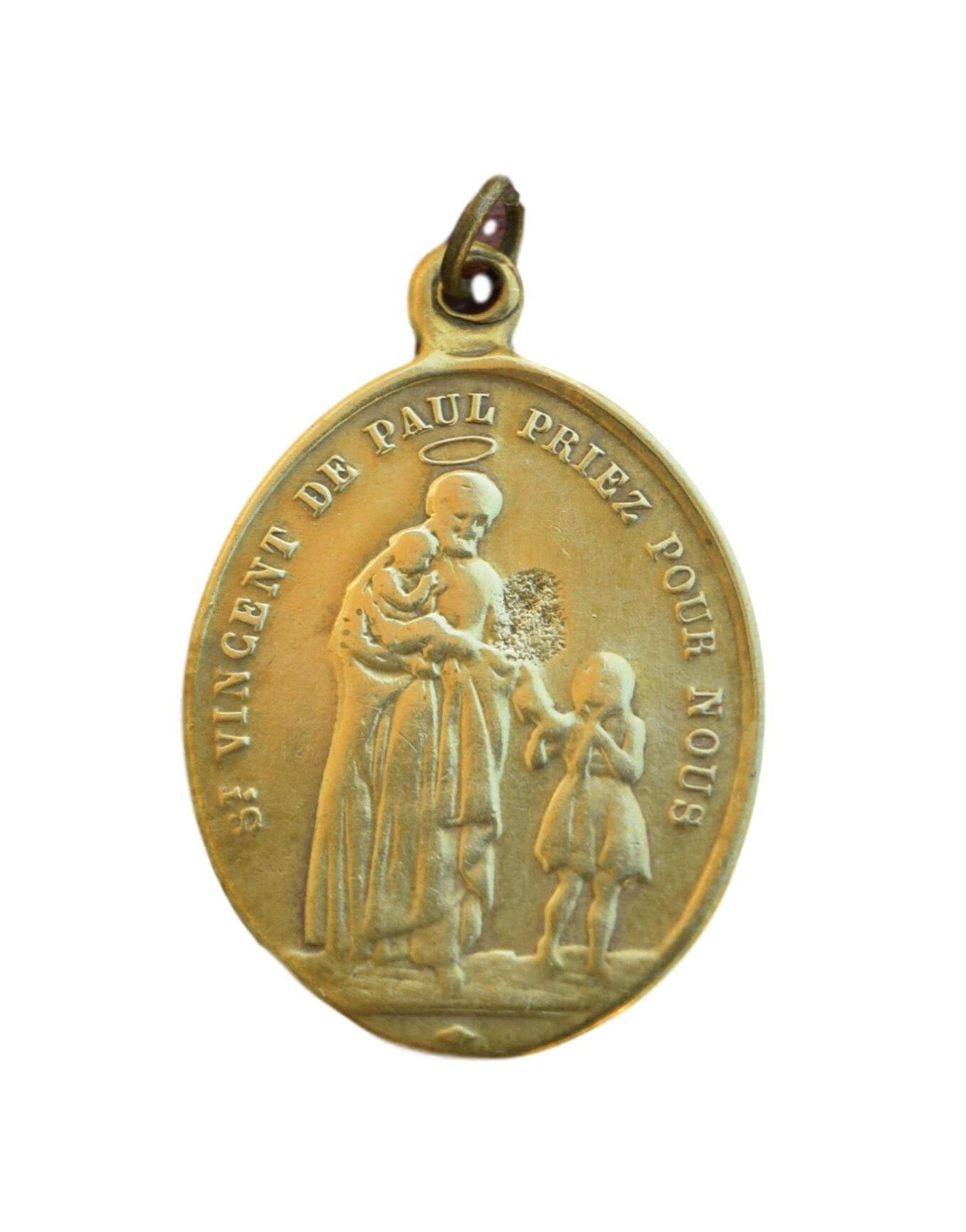 Médaille Saint-Vincent-De-paul-De-Dame