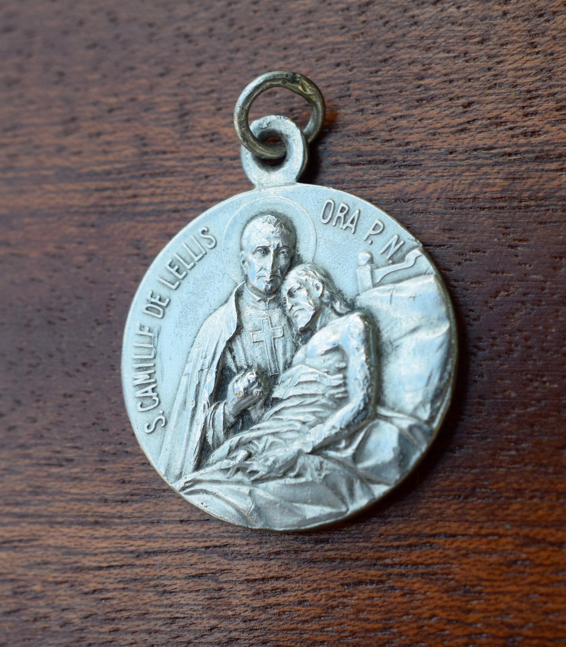 Saint Camillus of Lellis Medal Patron of Sicks Etsy