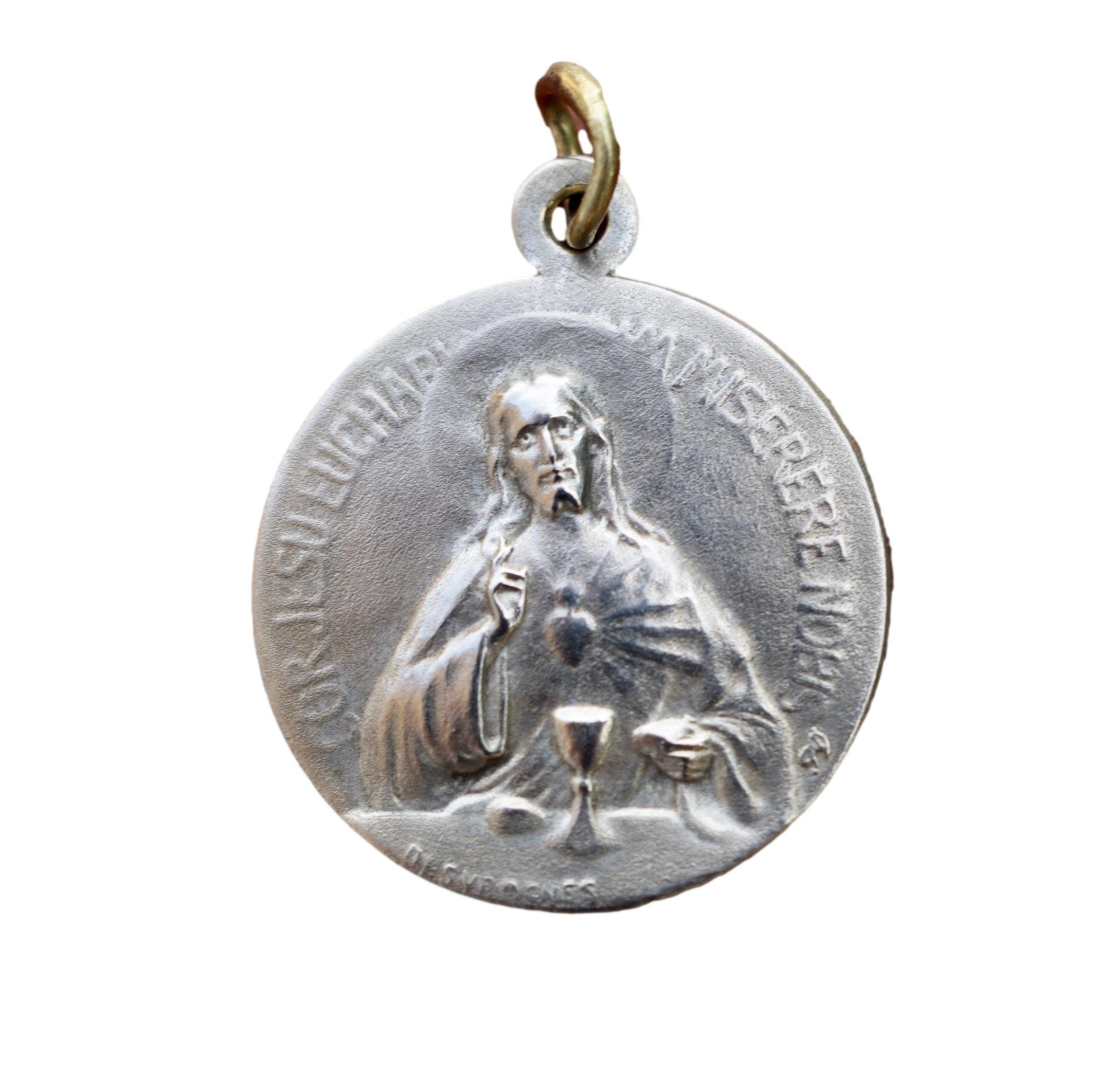 Médaille de L'eucharistie Par Charles Desvergnes 1899