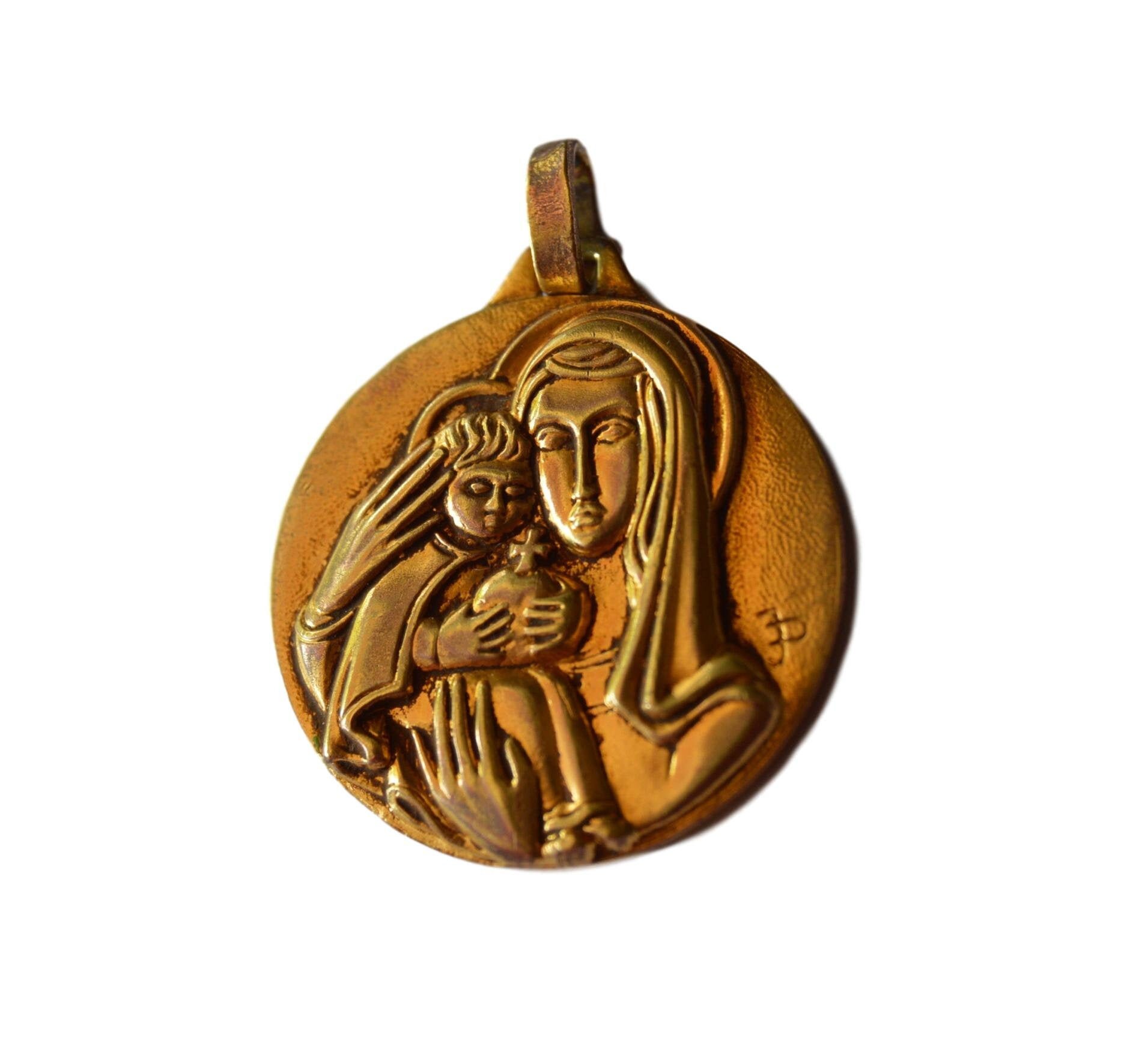 Grande Madone Moderniste - Médaille de L'enfant