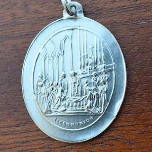 First Communion Medal This Souvenir Will Always Be My Guide