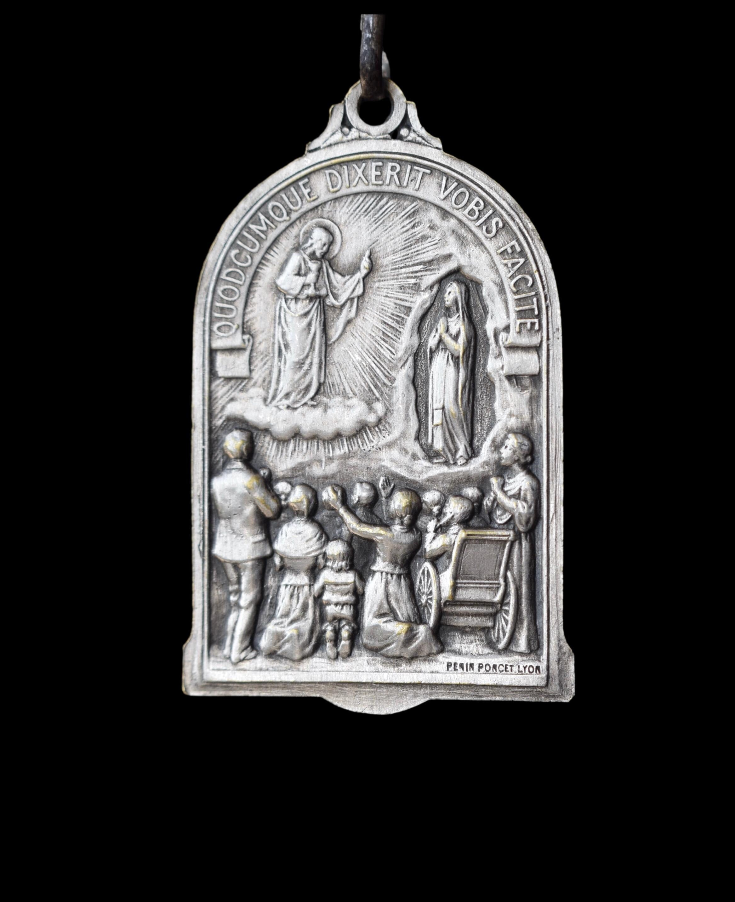 Congrès Eucharistique de Lourdes 1914 Grande Médaille Par Penin Poncet