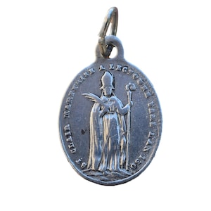 Saint Clair Martyr in Lectoure Sterling Silver Medal 1851