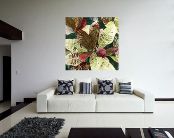 Ready to Hang | Art Print Art Print called "Croton".