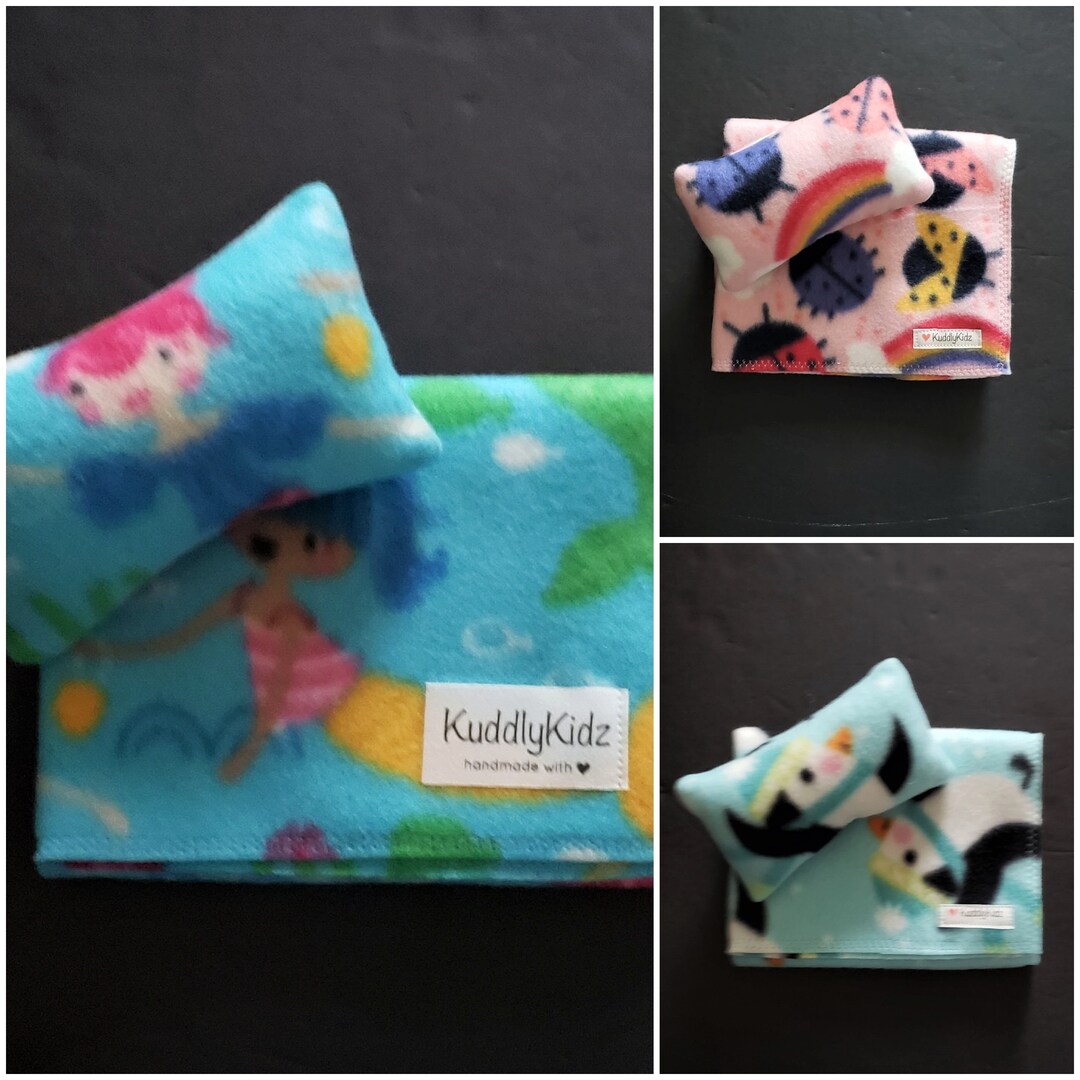 Barbie Fleece Doll Blanket and Pillow Set Small 12 Etsy