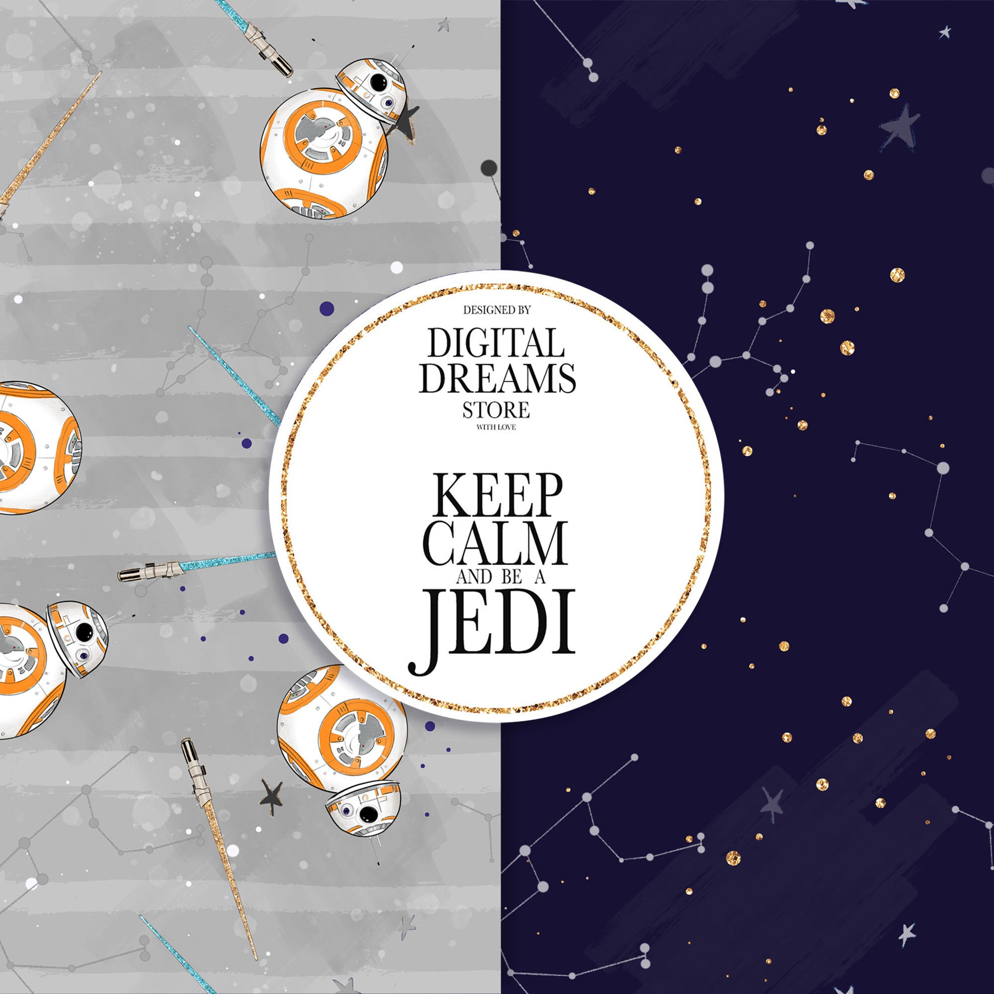 Star Wars Paper: star Wars Digital Paper Patterns, Scrapbooking Paper ...