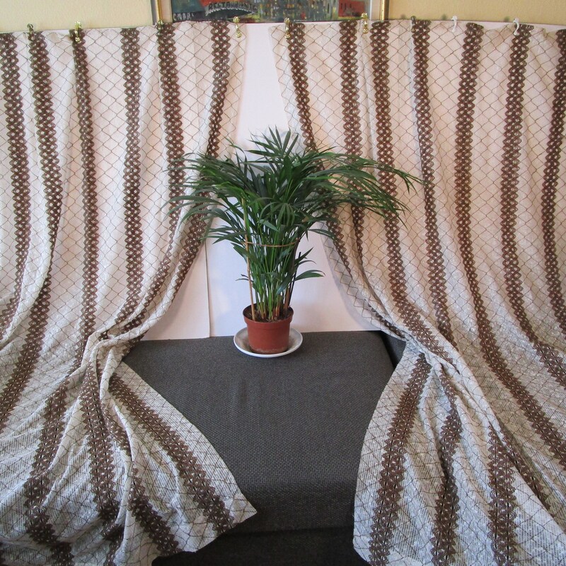 Mid Century Curtains - Etsy
