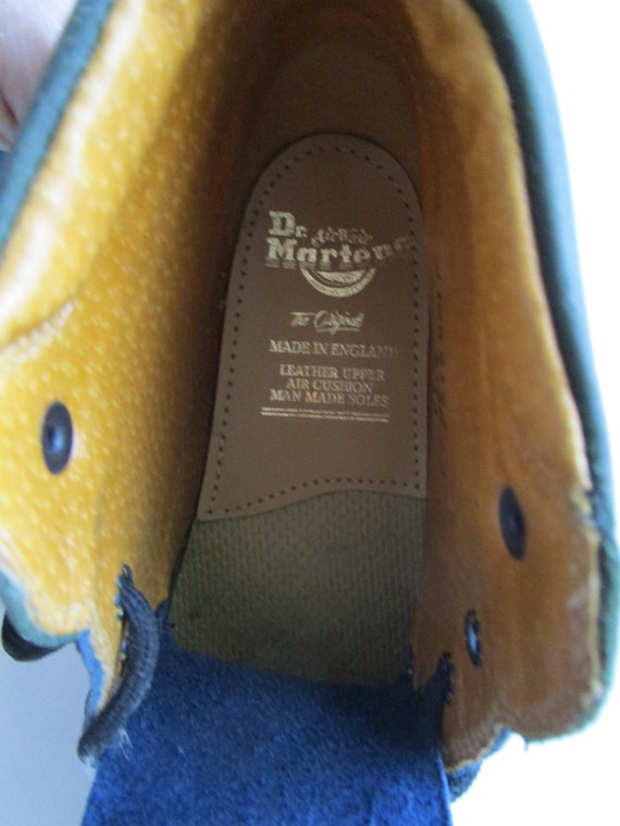 Dr.Martin 00s made in England激美！ブルースウェード Dr Martens, Made in England, Blue Suede Velour 1460 - Etsy