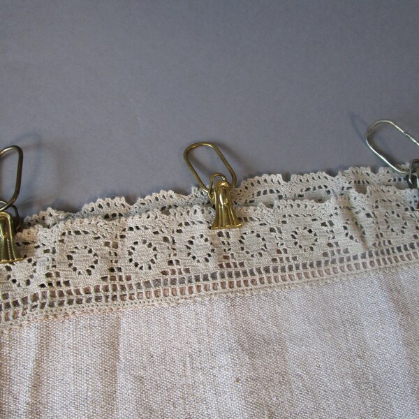 Cafe Curtain Clips Etsy