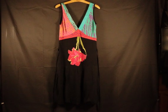 Y2K Vintage Desigual Summer Dress, Sleeveless Dre… - image 3