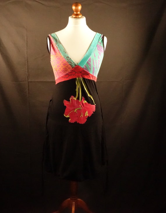 Y2K Vintage Desigual Summer Dress, Sleeveless Dre… - image 2